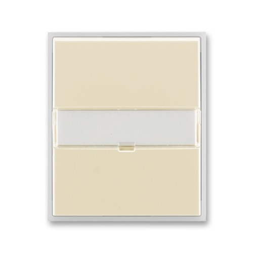 ABB Element kryt vypínače slonová kost/ledová bílá 3558E-A00610 21 s popisovým polem