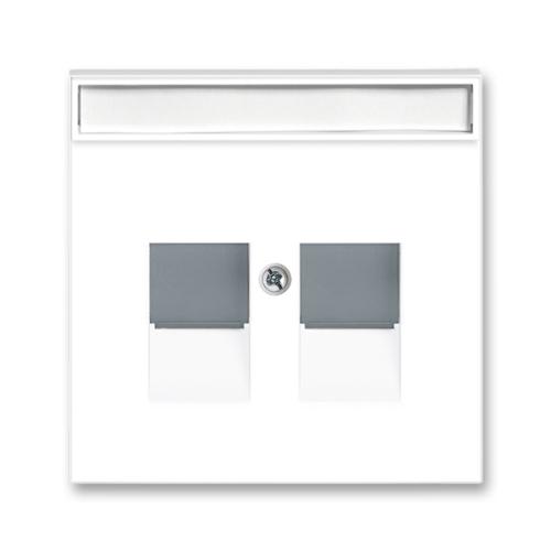 ABB Neo kryt datové zásuvky bílá/ledová šedá 5014M-A11018 44