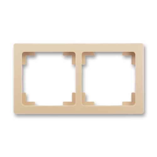 ABB Swing L dvojrámeček mocca 3901J-A00020 C3