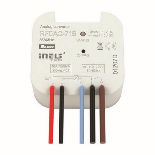 Bezdrátový přijímač INELS ELKO EP RFDAC-71B