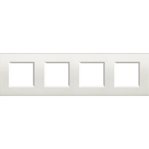 Bticino Living.Light rámeček 2+2+2+2M bílá LNA4802M4BI