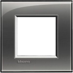 Bticino Living.Light rámeček 2moduly kouřová LNA4802KF