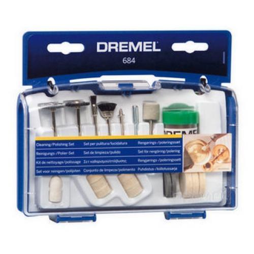 Čisticí a lešticí sada 20ks DREMEL 2.615.068.4JA