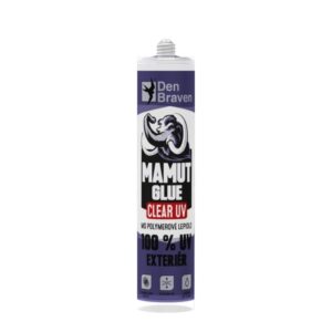 Den Braven lepidlo MAMUT GLUE CLEAR UV 290ml transparent 51933BD