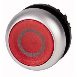Eaton Titan tlačítko prosvětlené červená symbol O M22-DL-R-X0 216936