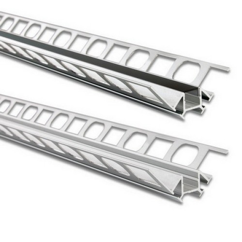 Hliníkový profil McLED DR pro obklady a dlažbu 56x22mm včetně černého difuzoru 1m ML-761.076.43.1