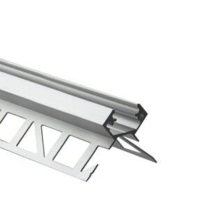 Hliníkový profil McLED pro obklady a dlažbu DE 38x28mm včetně mléčného difuzoru 2m ML-761.330.05.2