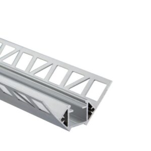 Hliníkový profil McLED pro obklady a dlažbu DF 61x25mm včetně mléčného difuzoru 1m ML-761.331.05.1