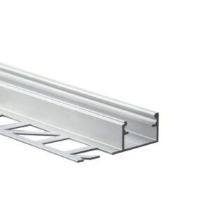 Hliníkový profil McLED pro obklady a dlažbu DH 37x11mm včetně mléčného difuzoru 1m ML-761.333.05.1