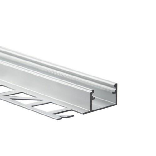 Hliníkový profil McLED pro obklady a dlažbu DH 37x11mm včetně mléčného difuzoru 1m ML-761.333.05.1