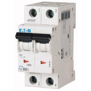 Jistič EATON PL6-C63/2 63A 286573