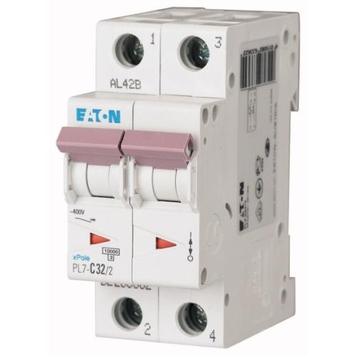 Jistič EATON PL7-32/2/C 32A PL7-C32/2 263362