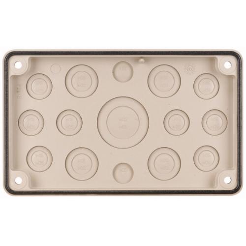 Kabelová příruba EATON F3A-8 2x průchodka M16 8xM25 4xM32 1xM50 091468