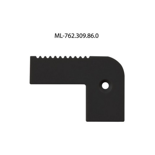 Koncovka LED profilu BE bez otvoru černá McLED ML-762.309.86.0
