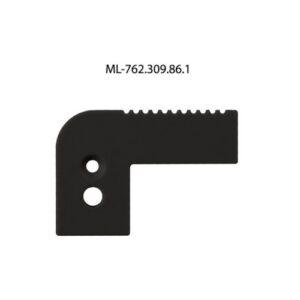 Koncovka LED profilu BE s otvorem černá McLED ML-762.309.86.1