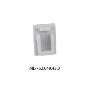 Koncovka LED profilu DC bez otvoru stříbrná McLED ML-762.049.43.0