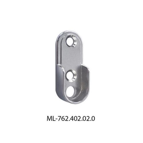 Kovový boční úchyt profilu McLED ZE chrom ML-762.402.02.0