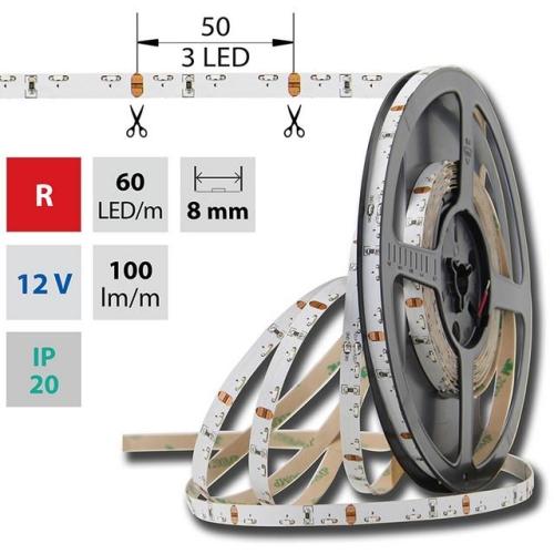 LED pásek McLED červená 4
