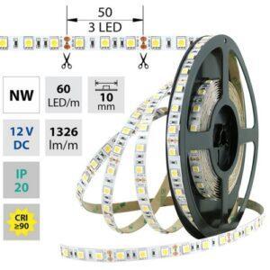 LED pásek délka 5m McLED neutrální bílá 12V 14