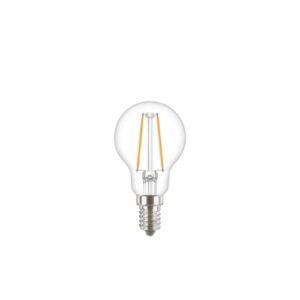 LED žárovka E14 PILA Classic Filament P45 2W (25W) teplá bílá (2700K)
