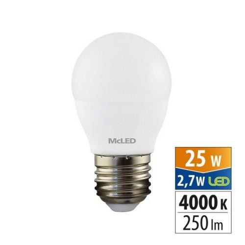 LED žárovka E27 McLED G45 2