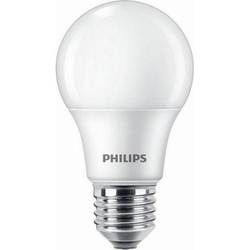 LED žárovka E27 Philips A60 8W (60W) teplá bílá (3000K)