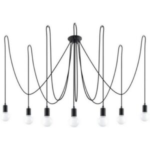 Lustr SOLLUX Edison 7 E27 7x60W bez zdroje SL.0372