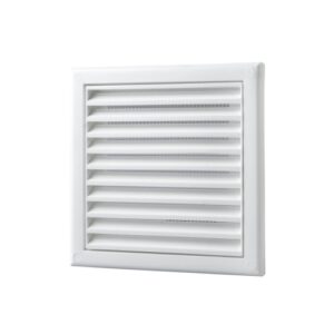Mřížka 250x200mm s nástavcem bílá plastová VENTS MV 250/200Vs síťka proti hmyzu 1009719