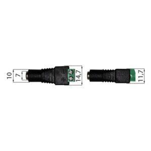 Napájecí konektor LED pásky McLED ML-112.015.21.0 zásuvka souosý konektor 5