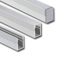 Přisazený hliníkový profil McLED PV 8x12mm matný difuzor 2m ML-761.028.43.2