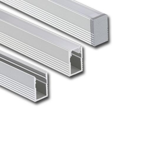 Přisazený hliníkový profil McLED PV 8x12mm matný difuzor 2m ML-761.028.43.2