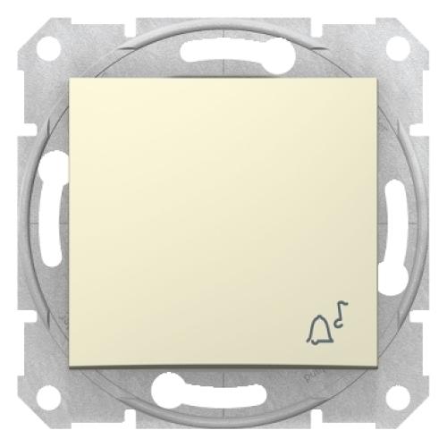 SEDNA TLACITKO R.1/0 BEIGE SDN0800147