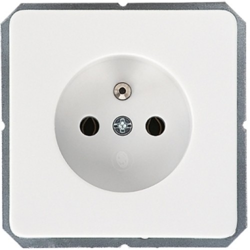Schneider Electric ELSO zásuvka čistě bílá 215504