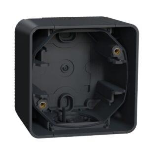 Schneider Electric Mureva Styl IP55 nástěnná krabice jednonásobná antracit MUR37911
