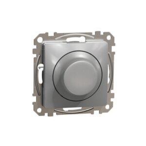 Schneider Electric Sedna Design/Elements univerzální otočný LED stmívač alu SDD113502