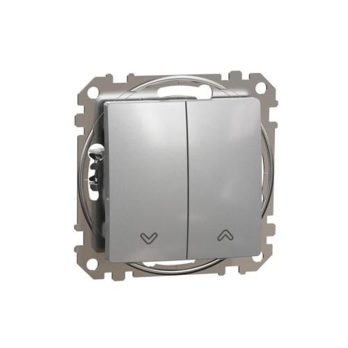 Schneider Electric Sedna Design/Elements žaluziové tlačítko alu SDD113114