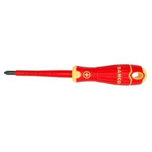 Šroubovák křížový PH0x75mm Bahco B197.000.075 elektrikářský izolovaný VDE 1000V