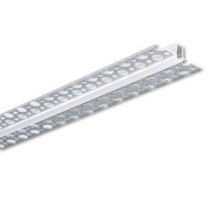 Vestavný hliníkový profil McLED AL pro sádrokarton 48x12mm včetně matného difuzoru 1m ML-761.050.43.1