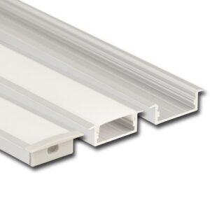 Vestavný hliníkový profil McLED VD 30x10mm s čirým difuzorem 1m ML-761.081.43.1